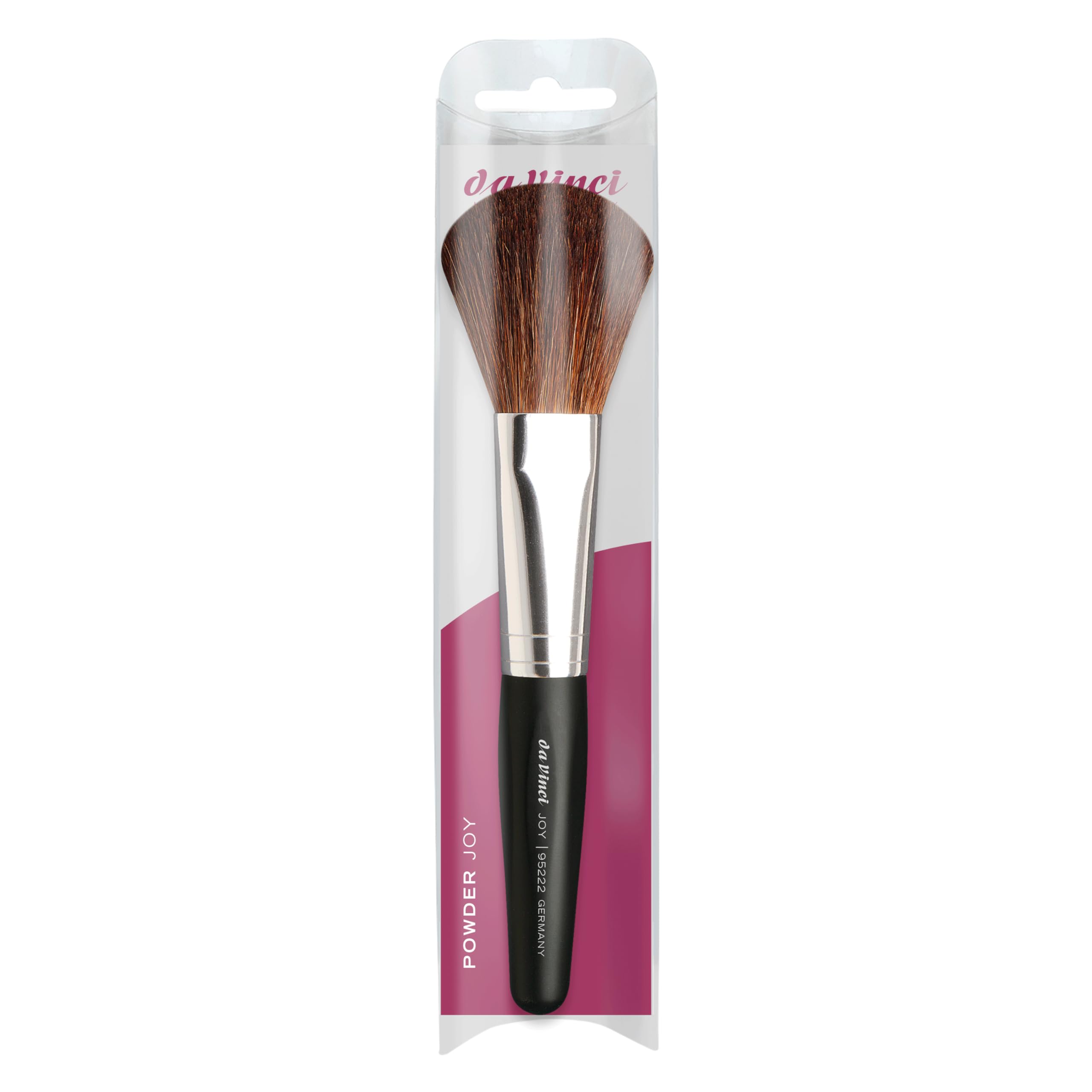 da Vinci Cosmetics Series 95222 Basic Powder Brush, Oval Natural Hair, 1.59 Ounce