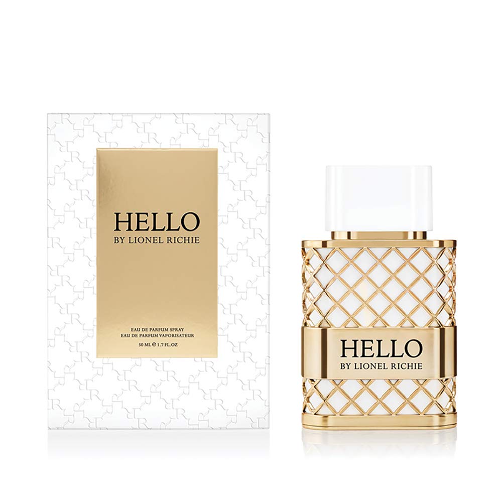HELLO by Lionel Richie Eau de Parfum | Spray Fragrance for Women | Notes of Pear, Modern Jasmine, Modern Tuberose, & Honey | 1.7 oz/50 mL