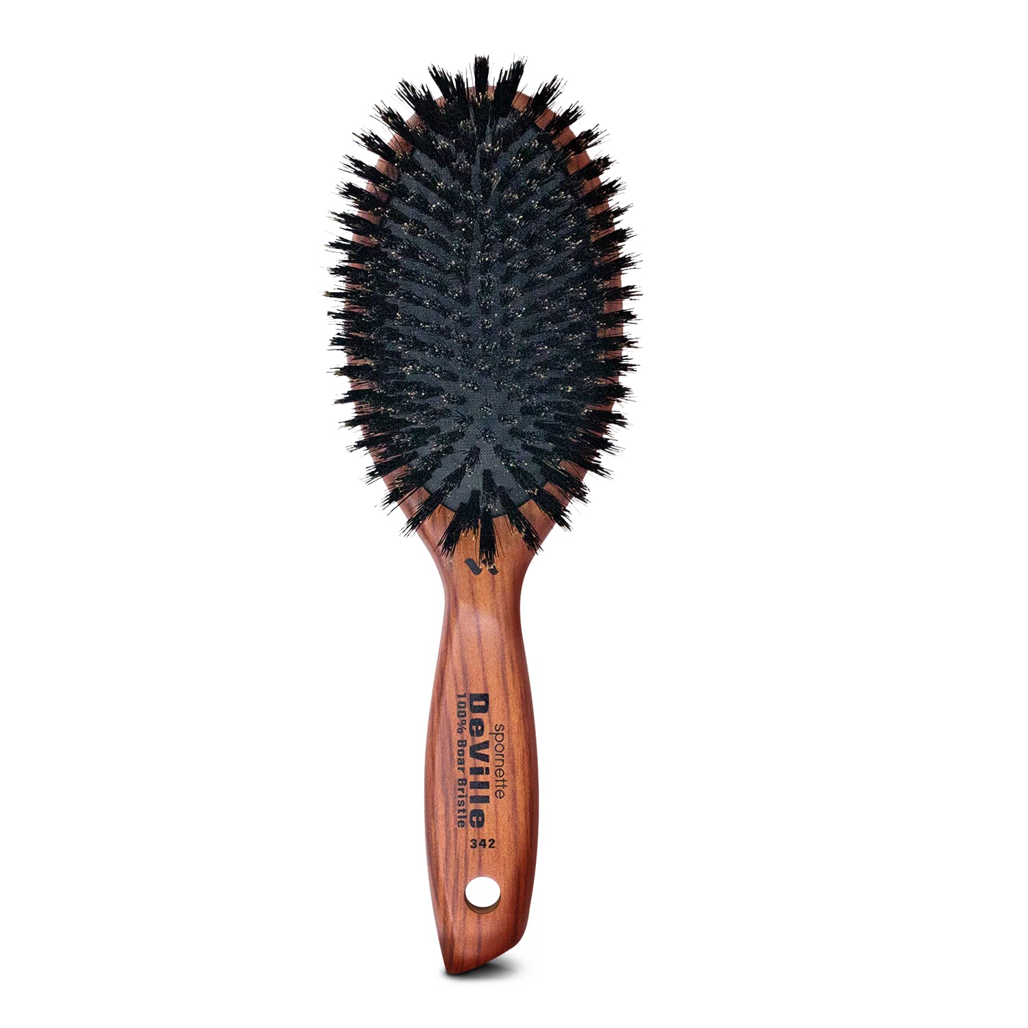 Spornette Deville 100% Boar Bristle Oval Cushion Brush