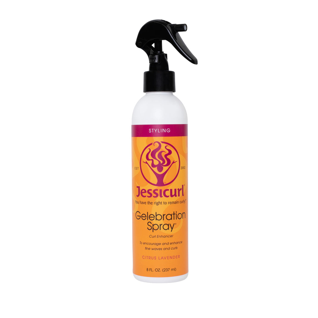 Jessicurl Gelebration Spray, Citrus Lavender, 8 Fluid Ounce
