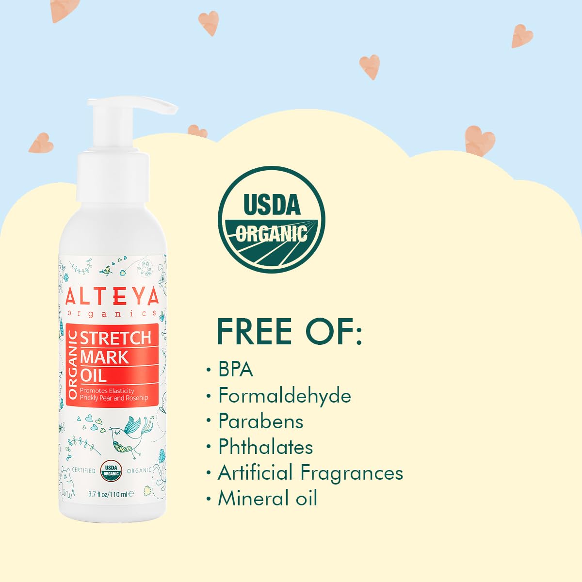 Organic Pregnancy Stretch Oil