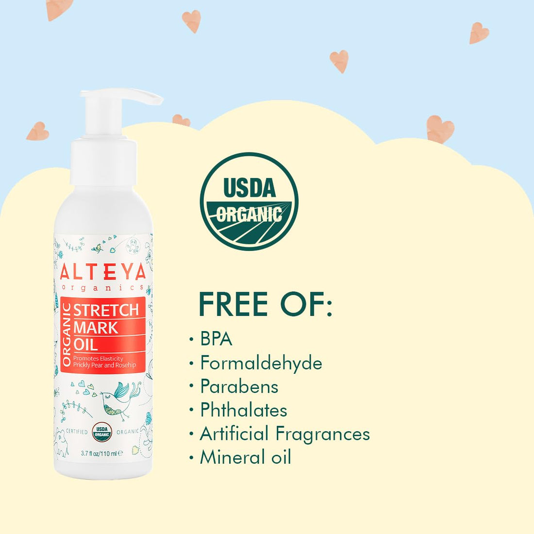 Organic Pregnancy Stretch Oil