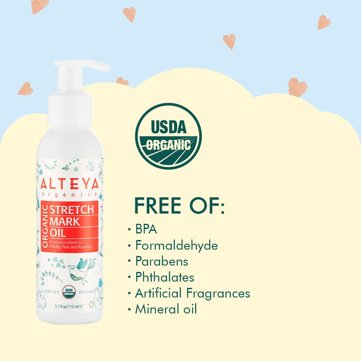 Organic Pregnancy Stretch Oil
