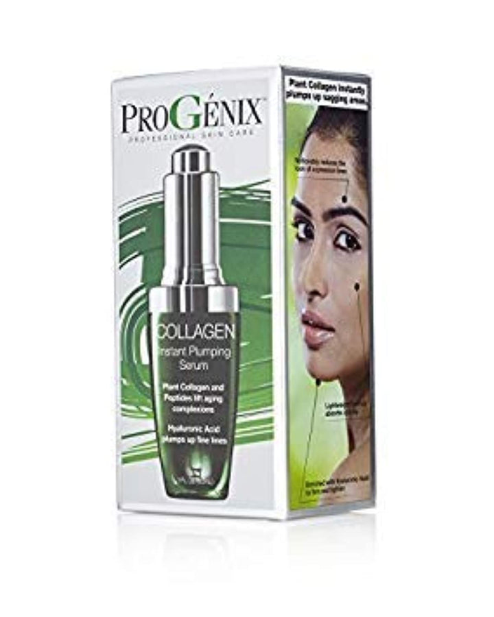 ProGenix Collagen Serum. Instant Plumping Serum with Hyaluronic Acid to plump fine lines. 1oz