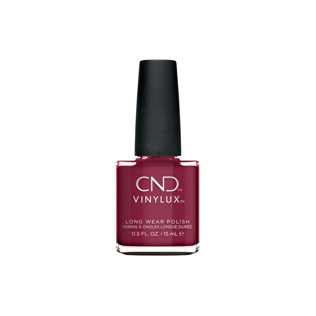 111 CND - VINYLUX DECADENCE Weekly Polish Manicure Nail Bright Red Color 0.5 oz