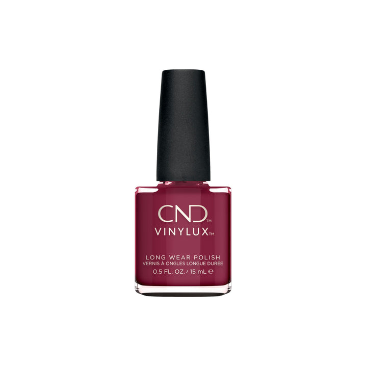 111 CND - VINYLUX DECADENCE Weekly Polish Manicure Nail Bright Red Color 0.5 oz