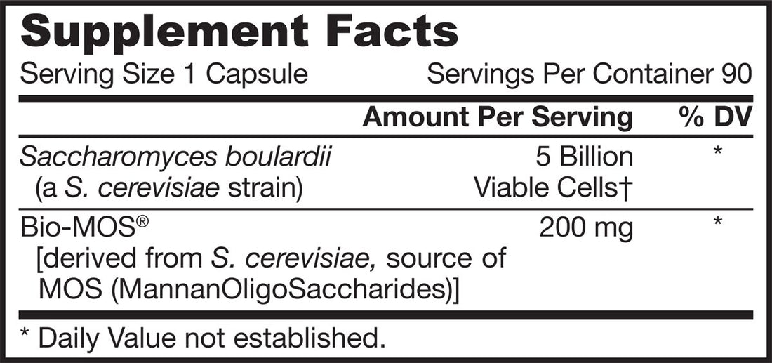 Jarrow Formulas, Saccharomyces Boulardii, 90 Veg Capsules