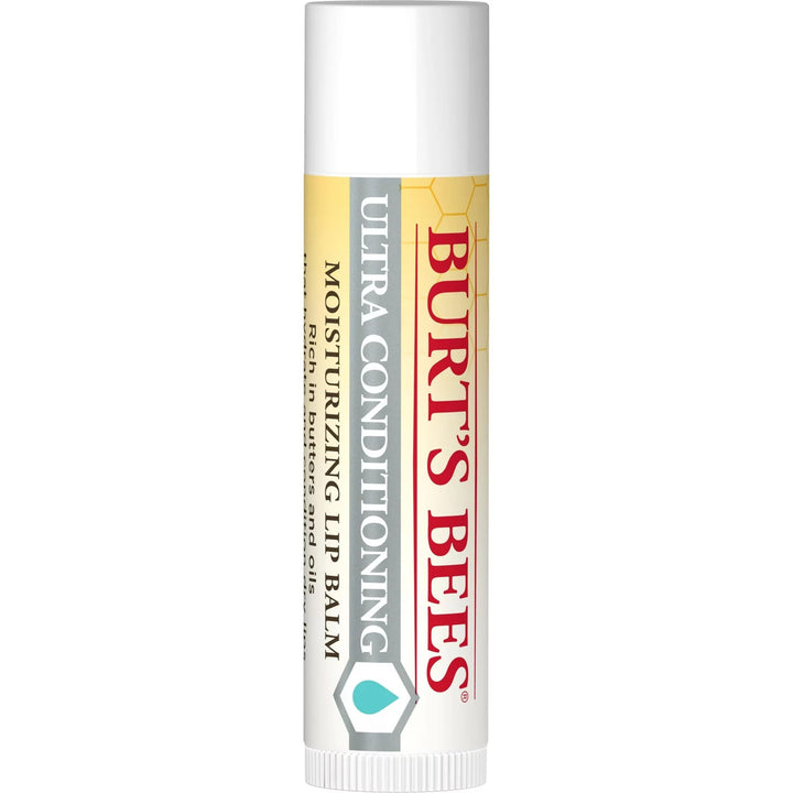 Burt's Bees Lip Balm, Ultra Conditioning with Kokum Butter, 0.15 oz (Pack of 4)