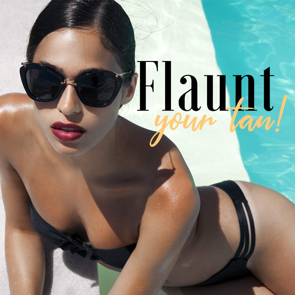 Body Drench Quick Tan Instant Self-Tanner, Bronzing Mousse, Medium Dark, 4.2 oz, 2-Pack