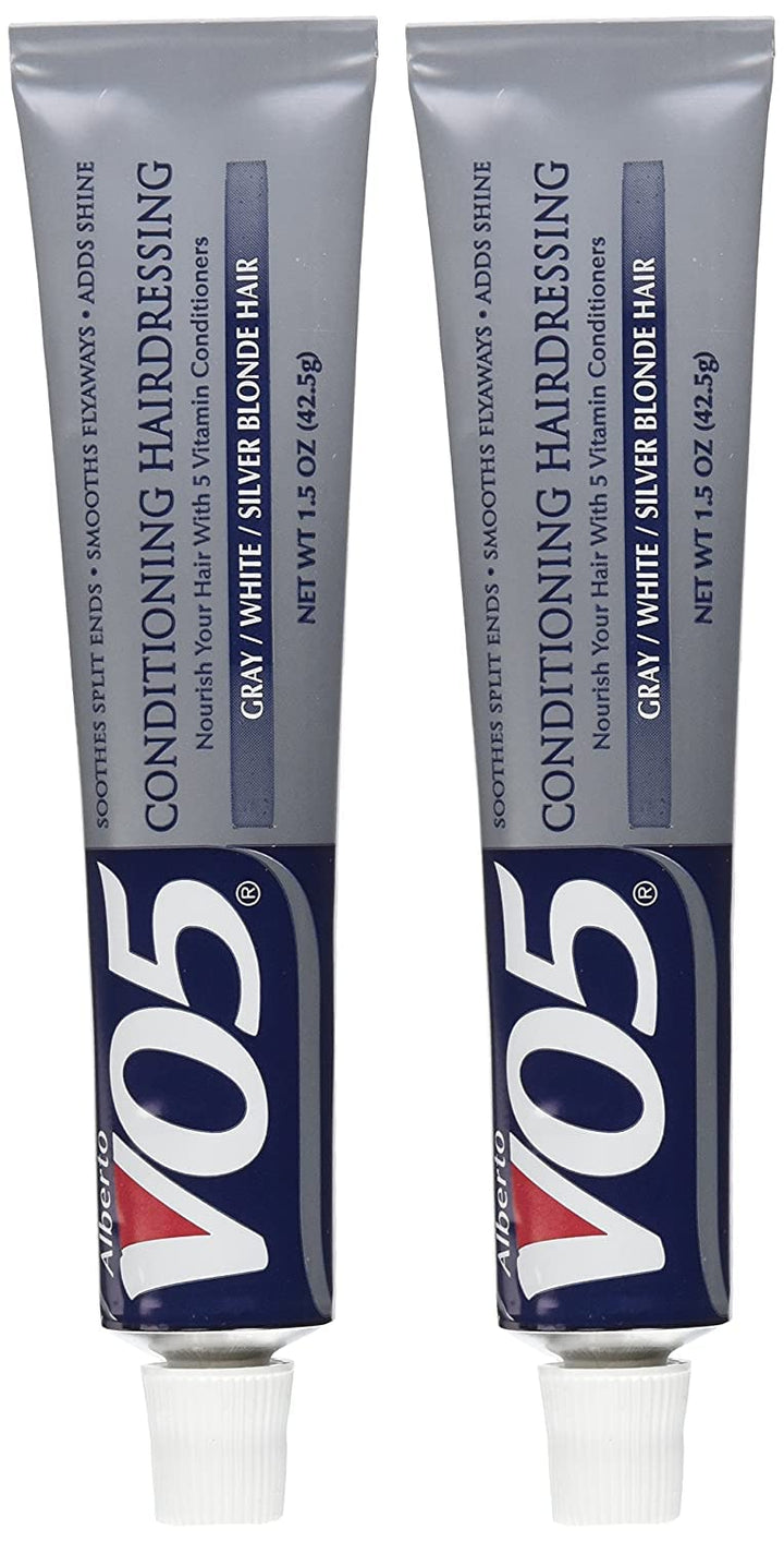 Vo5 Conditioning Hairdress Gray/White/Silver 1.5 Ounce Tube (44ml) (2 Pack)