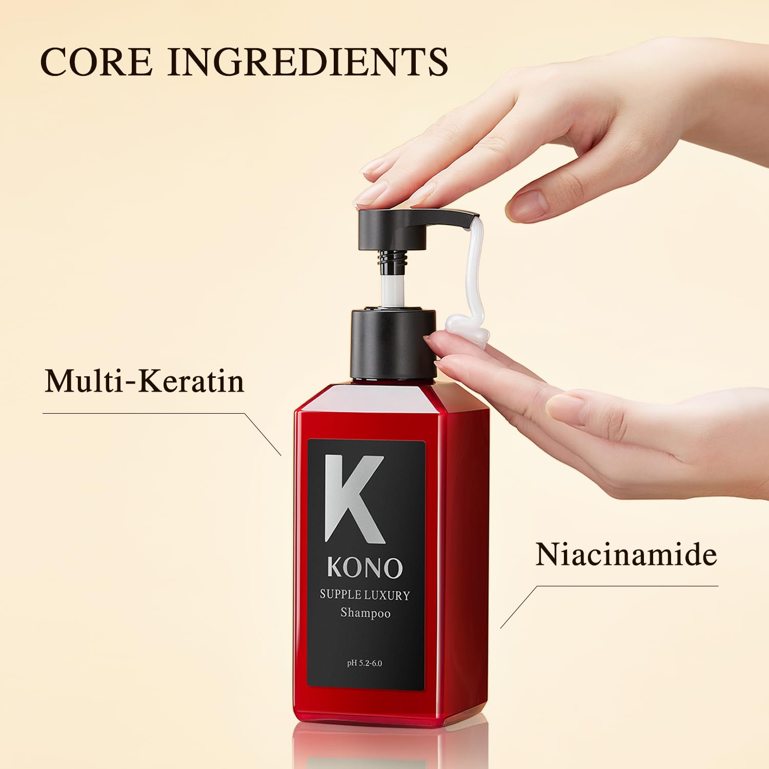 KONO NOURISHING All SOFT SHAMPOO|SALON SERIES|Restores & Repairs Damaged Hair | Hydrating & Moisturizing Formula | Infused with Proteins for Intense Shine