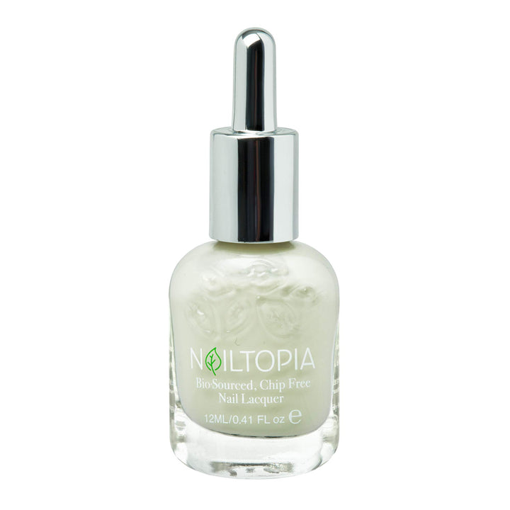 Nailtopia - Plant-Based Chip Free Nail Lacquer - Non Toxic, Bio-Sourced, Long-Lasting, Strengthening Polish - Hold On Tight (Nude With Beige Undertones) - 0.41oz