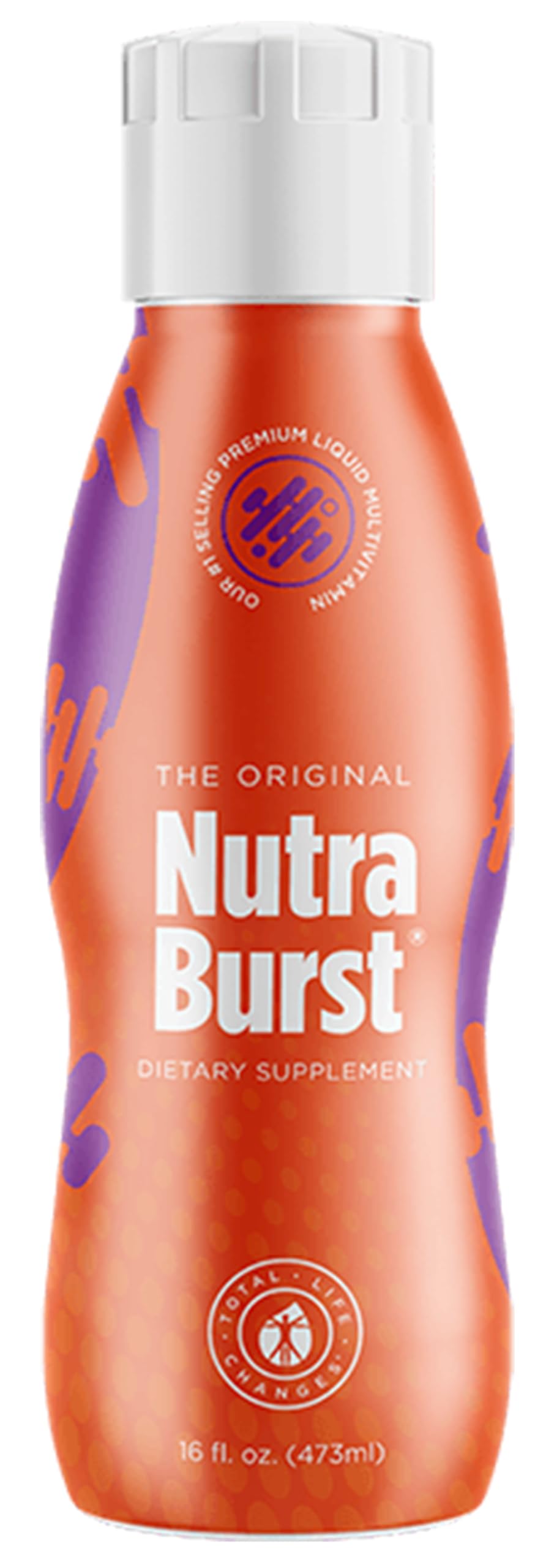 Total Life Changes - NutraBurst - Liquid Multivitamin, Daily Nutritional Support, Packed with Essential Vitamins and Minerals, 16 fl. oz