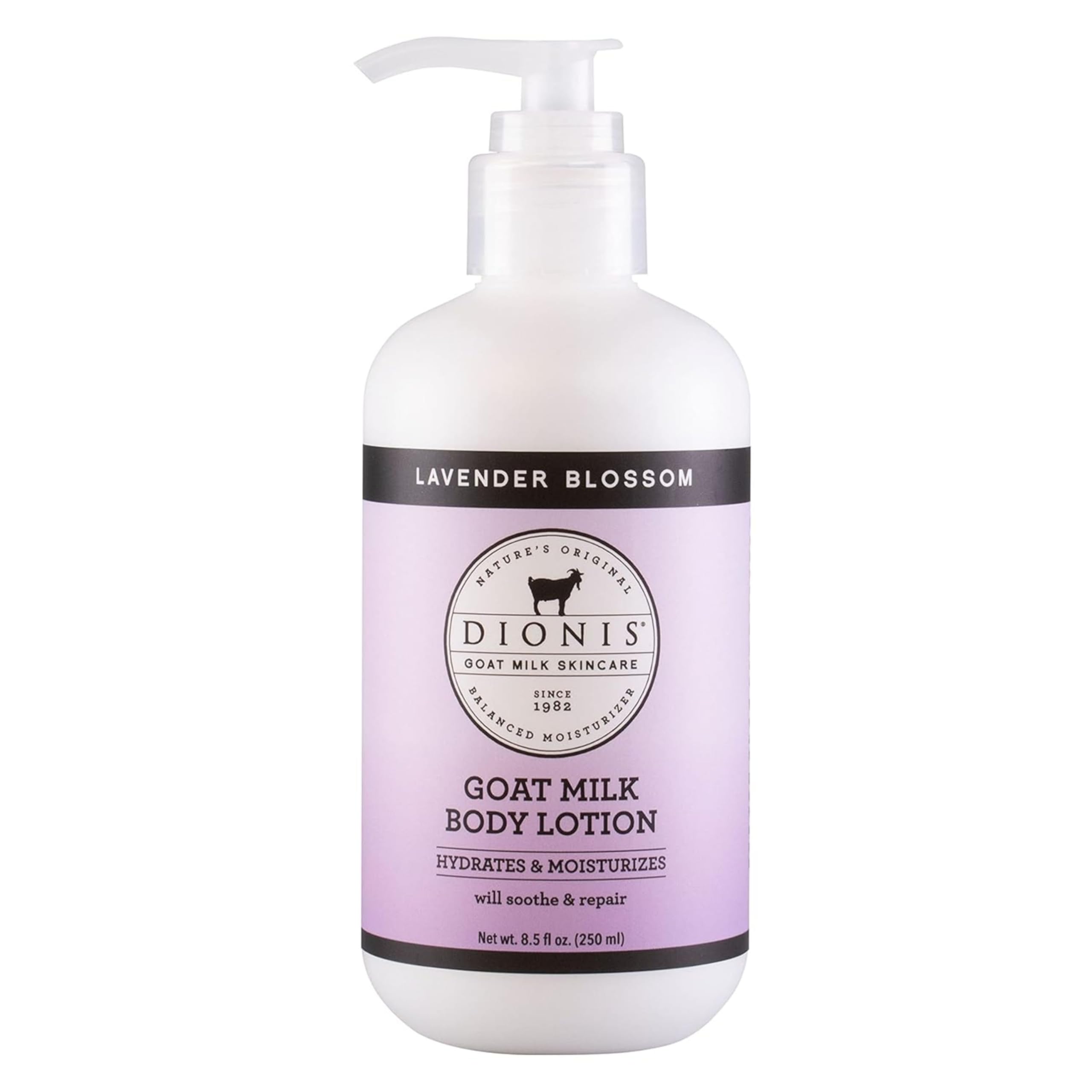 Dionis Goat Milk Hydrating Skincare Scented Cream, Rich & Creamy Daily Moisturizing Lavender Blossom Spice Body Lotion For Dry Skin, Made in the USA, Cruelty-Free & Paraben-Free, 8.5 oz Bottle