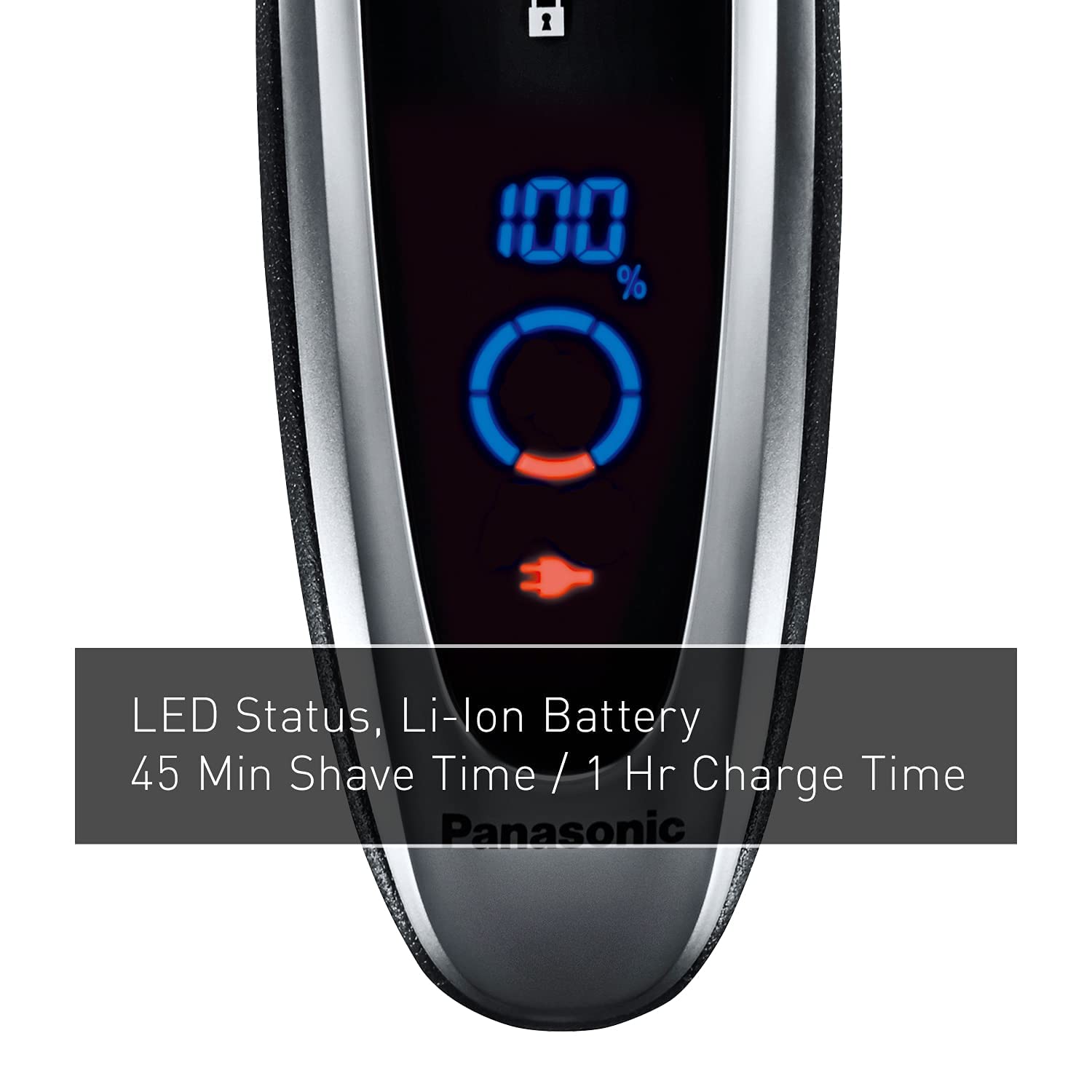 Panasonic Arc5 Electric Razor, Men's 5-Blade Cordless with Shave Sensor Technology and Wet/Dry Convenience, ES-LV65-S