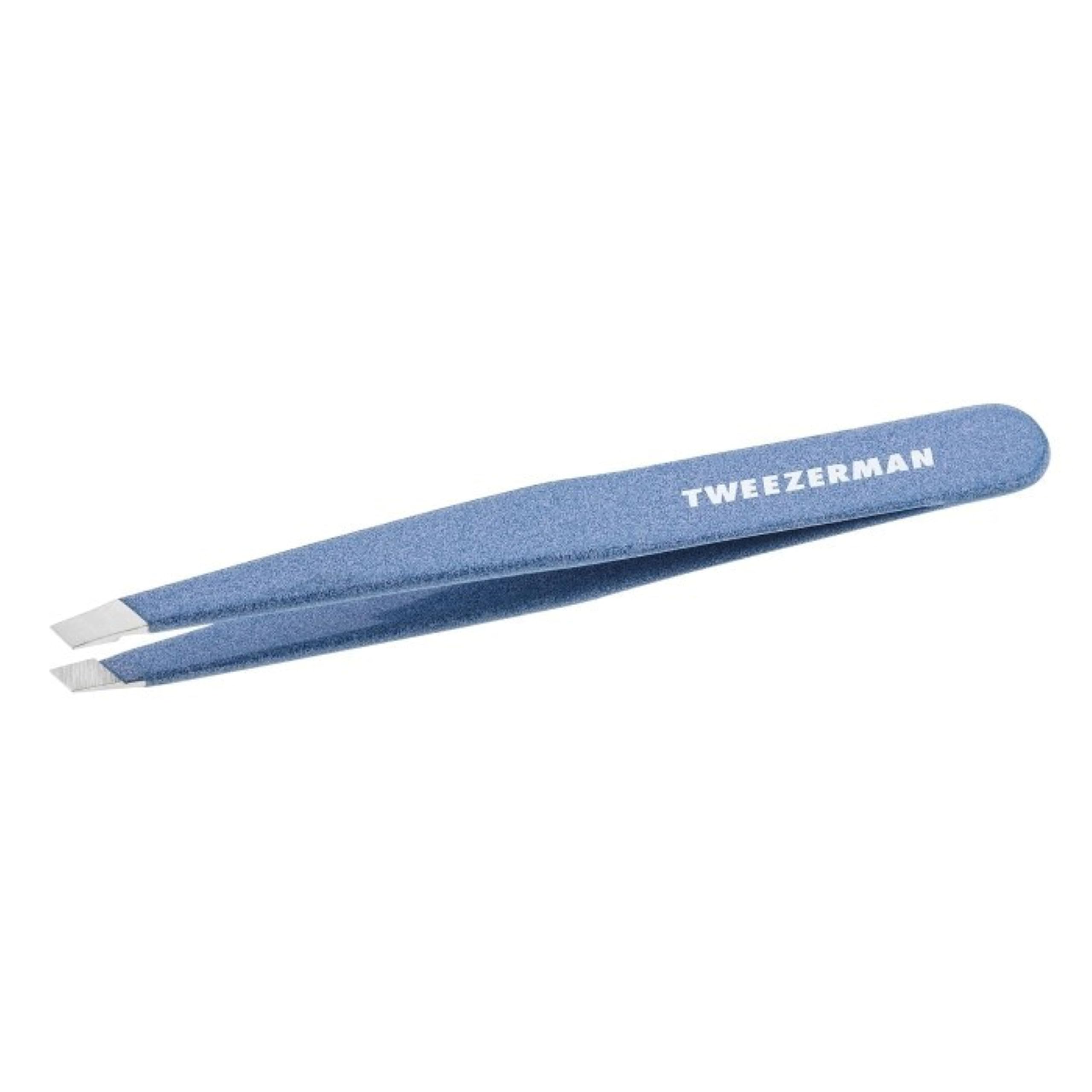 Tweezerman Stainless Steel Slant Tweezer, Granite Sky