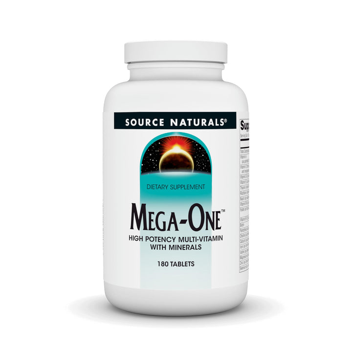 Source Naturals Mega-One Multi-Vitamin with Minerals* - 180 Tablets