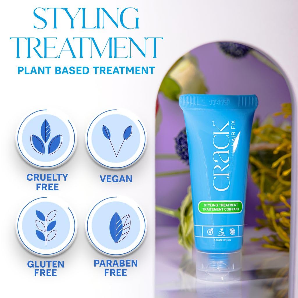 Crack: Original Anti-Frizz Improved-Shine Styling Treatment Creme, 1.25 Ounce