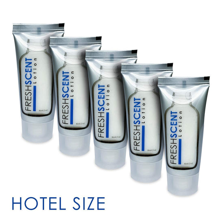 Freshscent Travel Size 1 ounce Hotel Lotion, bulk, pack of 288 Tubes