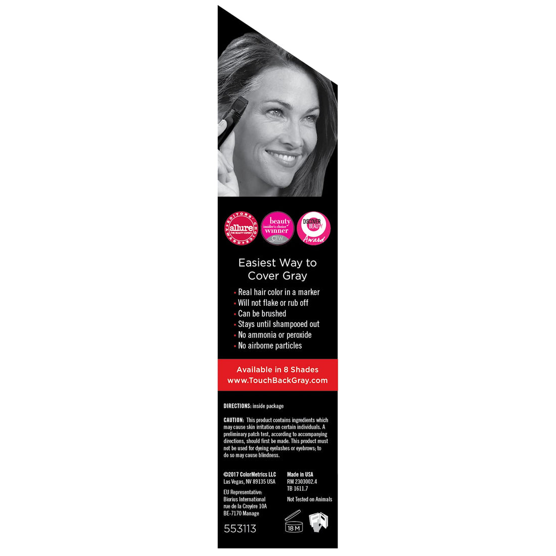 TouchBack Root Touch Up Hair Color Marker Light Brown