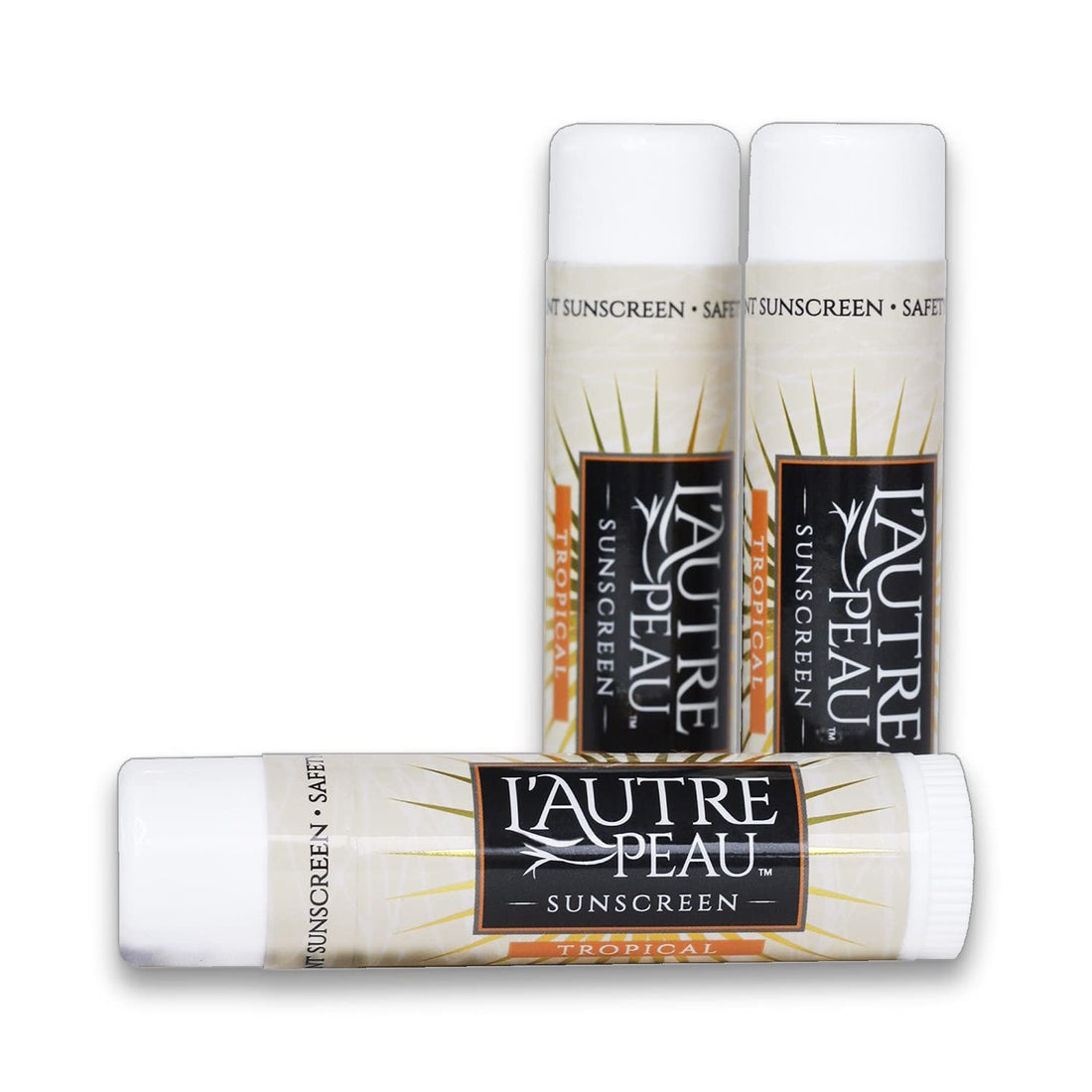 SPF 30 Sunscreen Stick by L'AUTRE PEAU | Special 3 Pack - White Color
