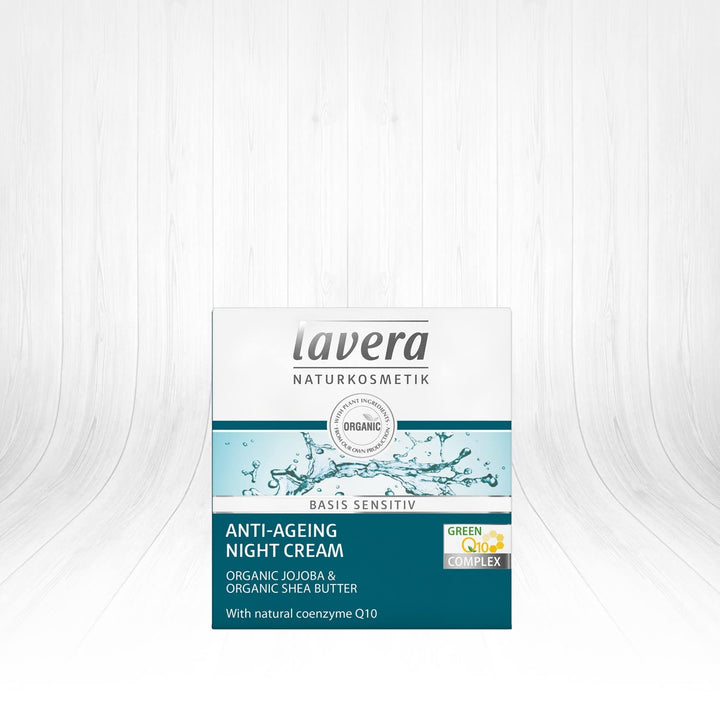 Lavera Basis Sensitiv AntiAgeing Night Cream Q10 50ml/1.6oz