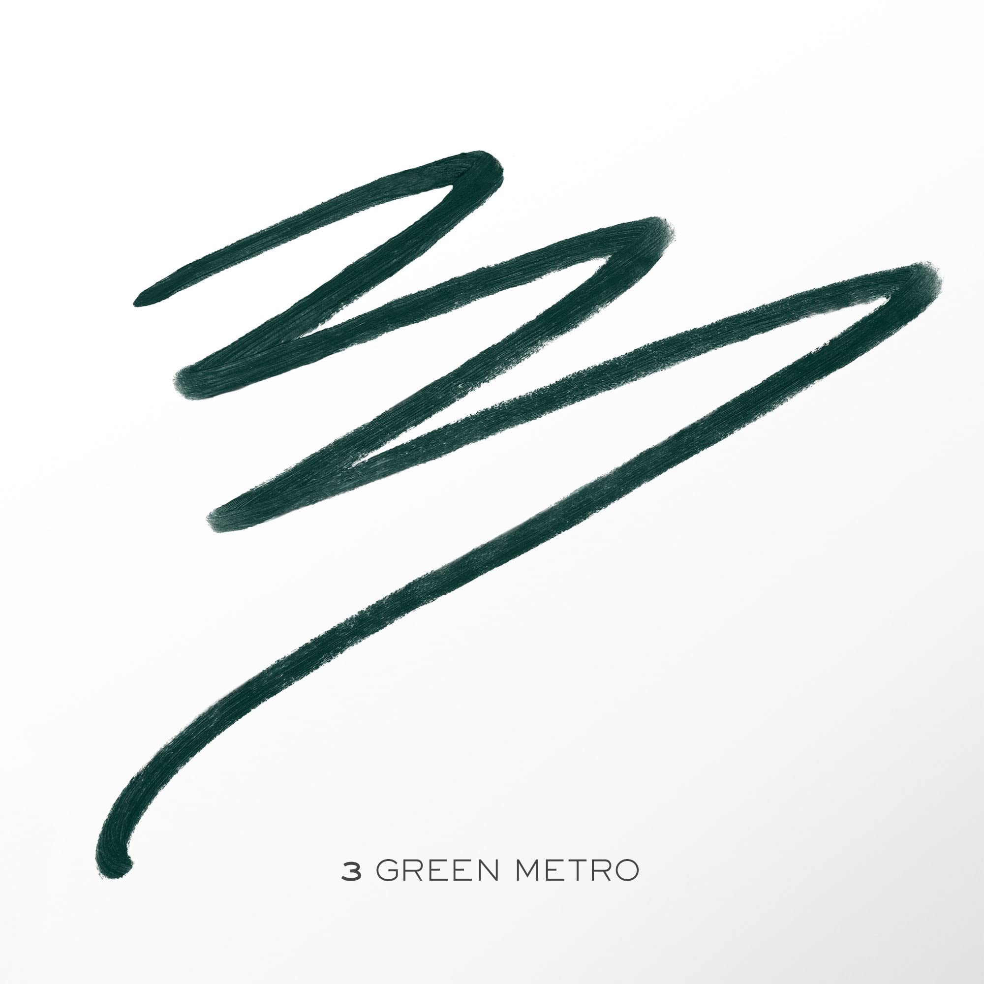 Lancôme Drama Liqui-Pencil Waterproof Eyeliner - 24H Waterproof Gel Pencil - 03 Green Metropolitan