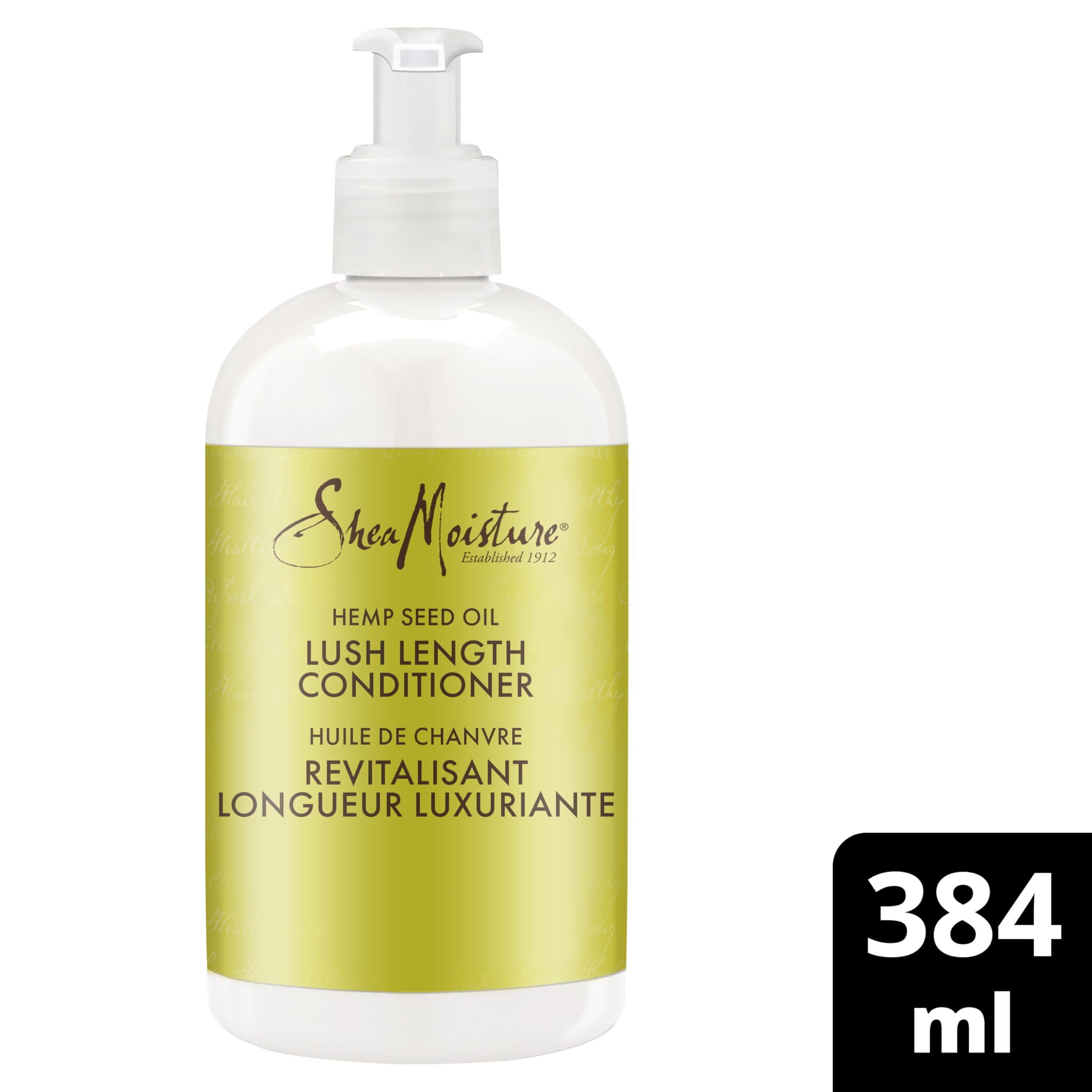 Shea Moisture Cannabis Sativa Hemp Seed Oil Lush Length Conditioner Unisex, 12.98 Fl Oz (Pack of 1)
