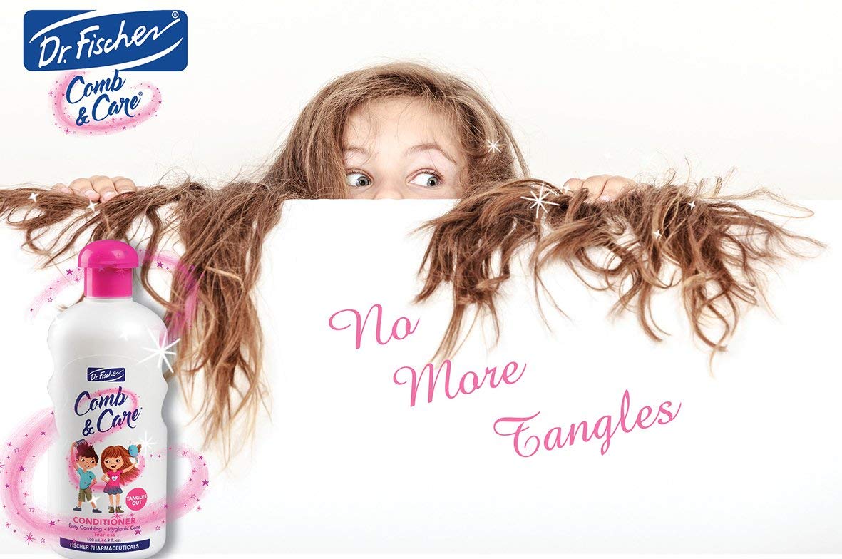 Dr. Fischer Tear Free Conditioner for Kids and Babies. Tangle-free Formula.