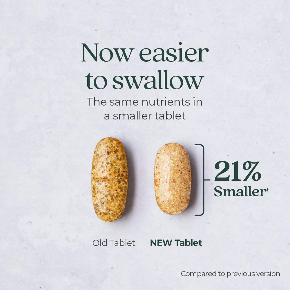 New Chapter Women's Multivitamin 40 Plus for Energy, Healthy Aging + Immune Support with 20+ Nutrients -- Every Woman's One Daily 40+, Gentle on the Stomach, 96 Count