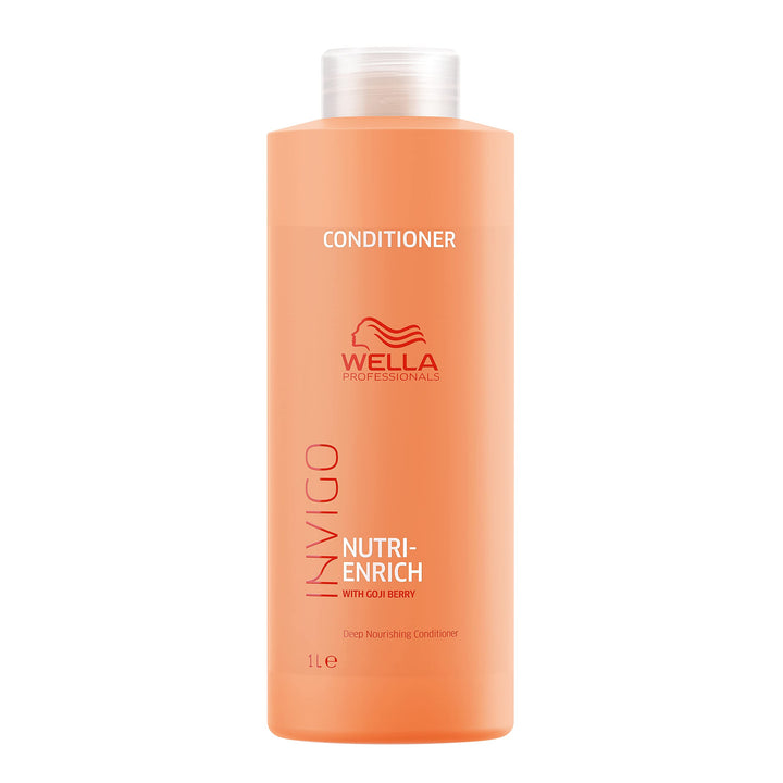 WELLA PROFESSIONALS Invigo Nutri-Enrich Conditioner| Deep Nourishing & Moisturizing Conditioner| For Dry & Damaged Hair| 33.8 Fl Oz