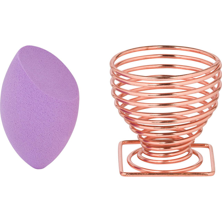 Cala Purple slant sponge & holder