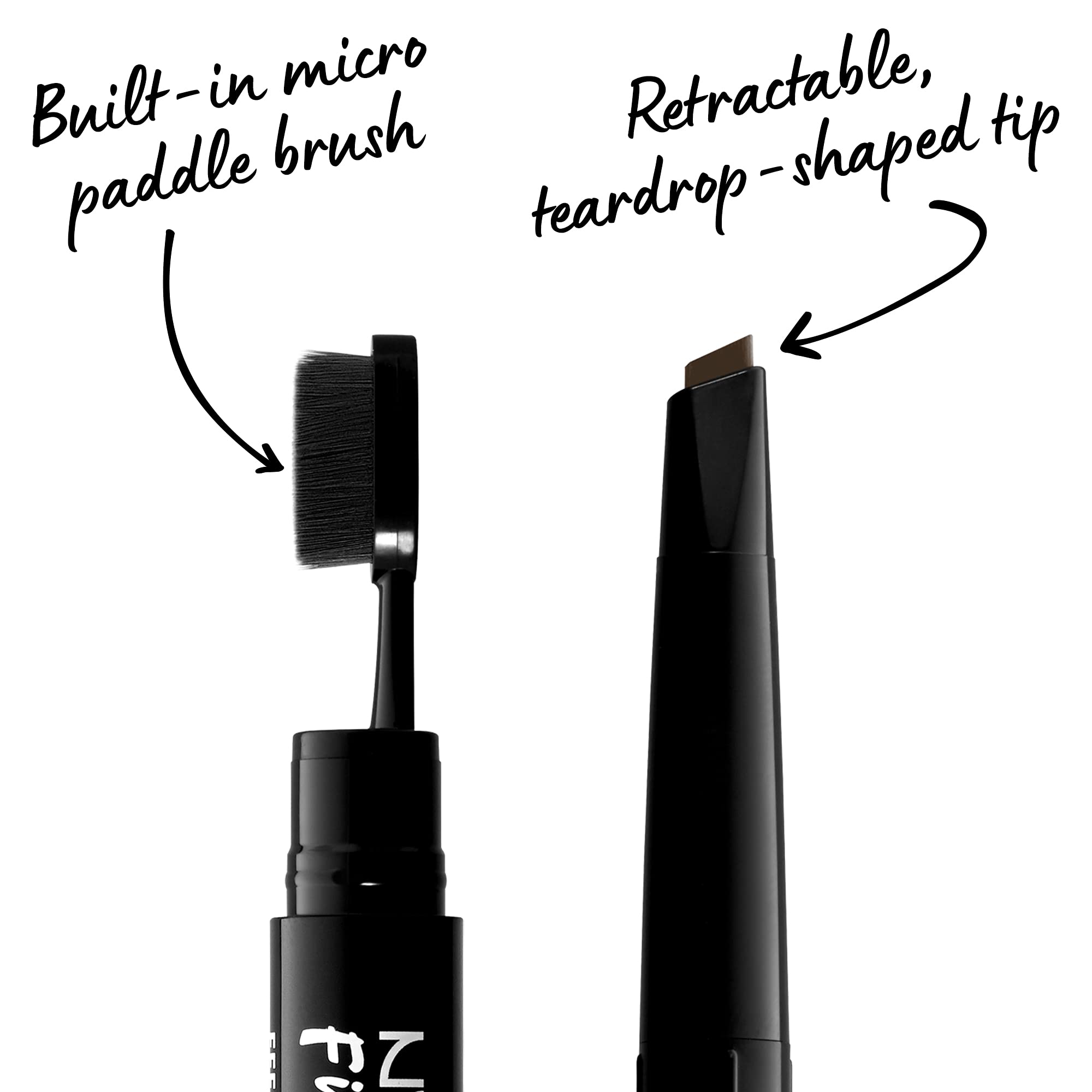 NYX PROFESSIONAL MAKEUP Fill & Fluff Eyebrow Pomade Pencil - Espresso (Pack Of 2)