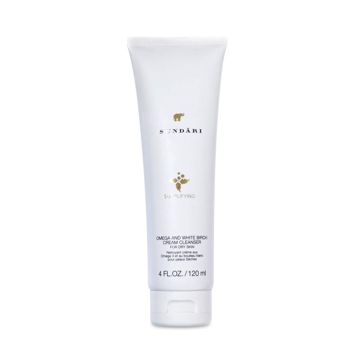 Sundari Supplifying Omega 3 and White Birch Cream Cleanser, 4 Ounce