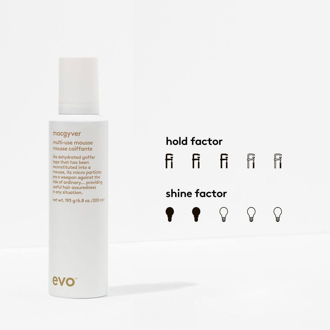 Evo Macgyver Multi - Use Mousse 200Ml / 6.8 Oz