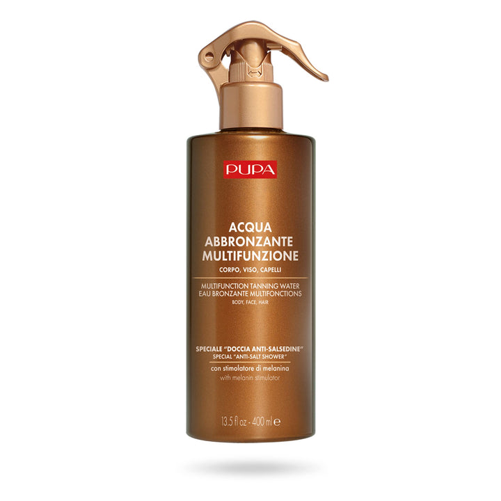 PUPA Milano Multifunction Tanning Water for Women - 13.5 oz Bronzer