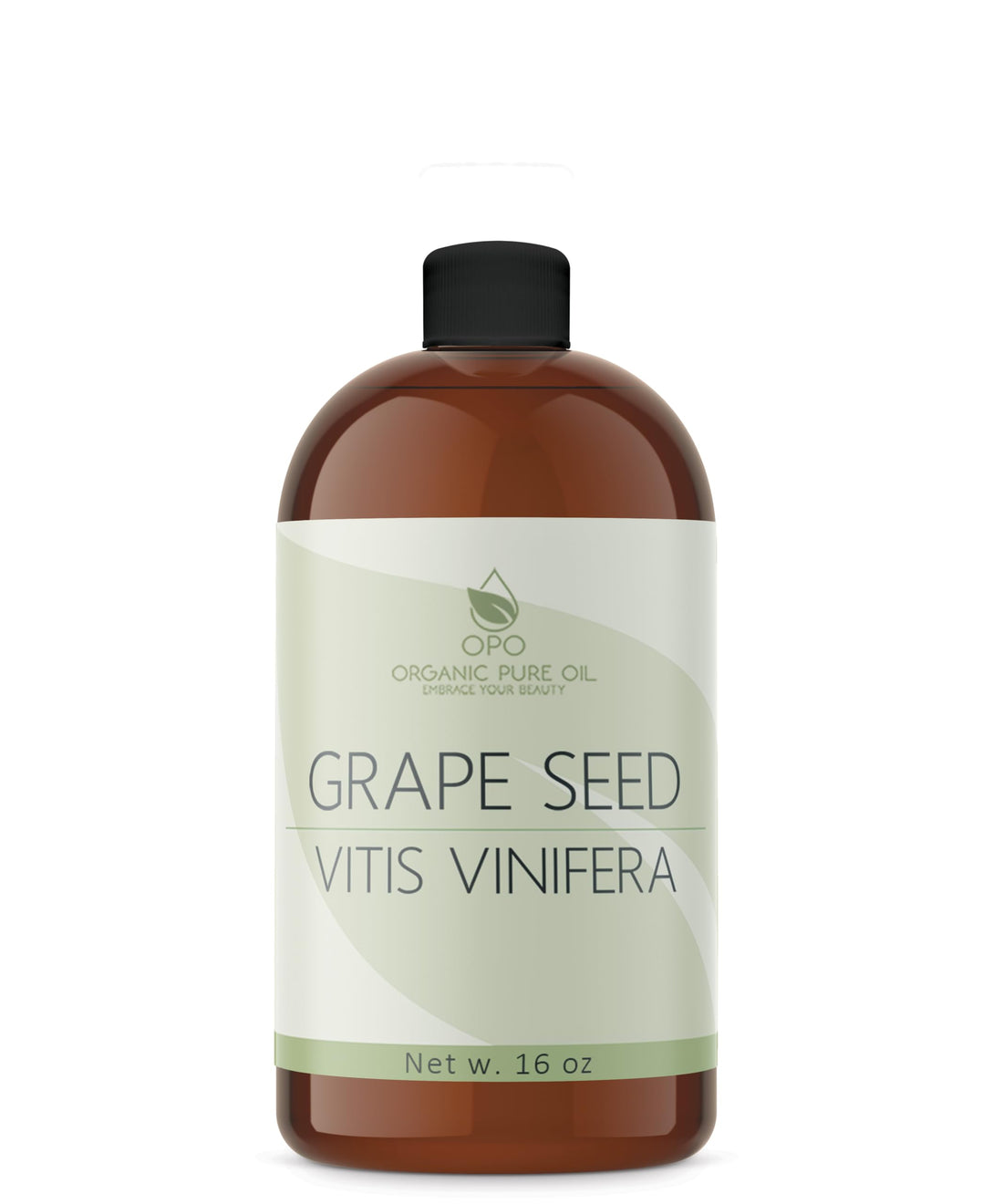 Grapeseed Oil - Pure, Unrefined, Partially Filtered, Unscented, Non-GMO, Cold Pressed from Wine Grapes, Bulk Carrier Oil - 16 oz - for Hair, Skin, Body, Face - Nourish, Hydrate, & Moisturize