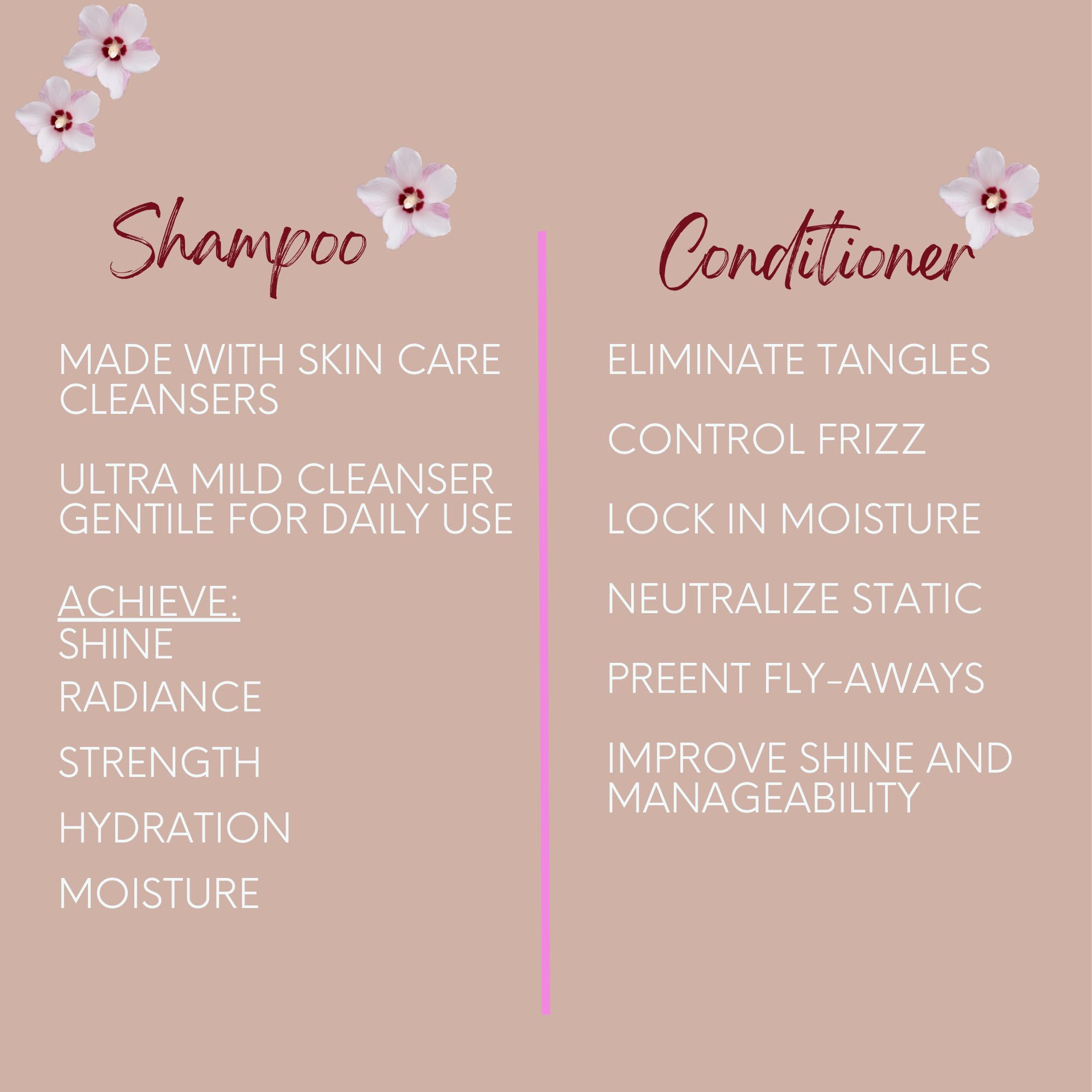 DermOrganic Daily Conditioning Shampoo 33.8oz & Daily Hydrating Conditioner 33.8oz (DUO)