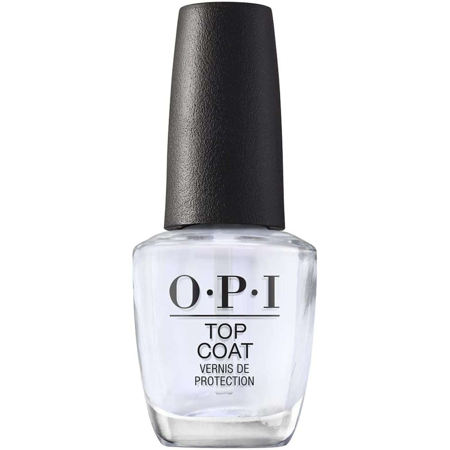 O.P.I Top Coat | 15 ml | Transparent Nail Paint with High Gloss Finish | Clear Top Coat Nail Polish | Long Lasting, Protects Against Chipping of Nail Lacquer