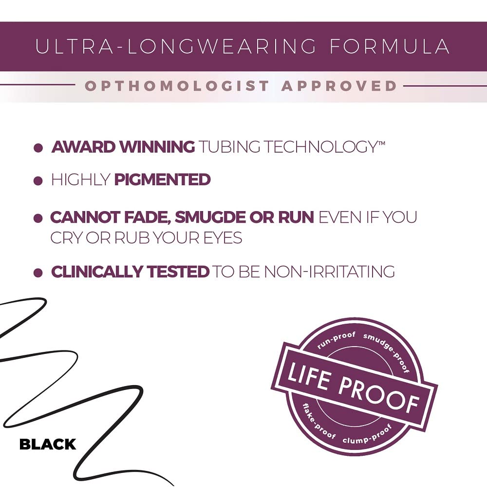 Blinc Eyeliner - Black - 0.21 Ounce Tube