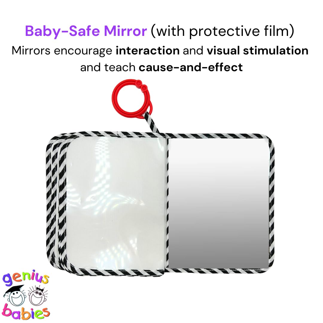 Baby's First Photo Album - My First Family Photo Album - Soft Fabric, Baby Safe, Easy to Clean, Holds 17 Photos, Personalize with Your Favorite Pictures, No Hard Edges