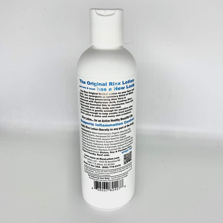 Rixx Lotion, Natural Herbal Lotion, Witch Hazel & Aloe Vera, 8 oz (227 g)