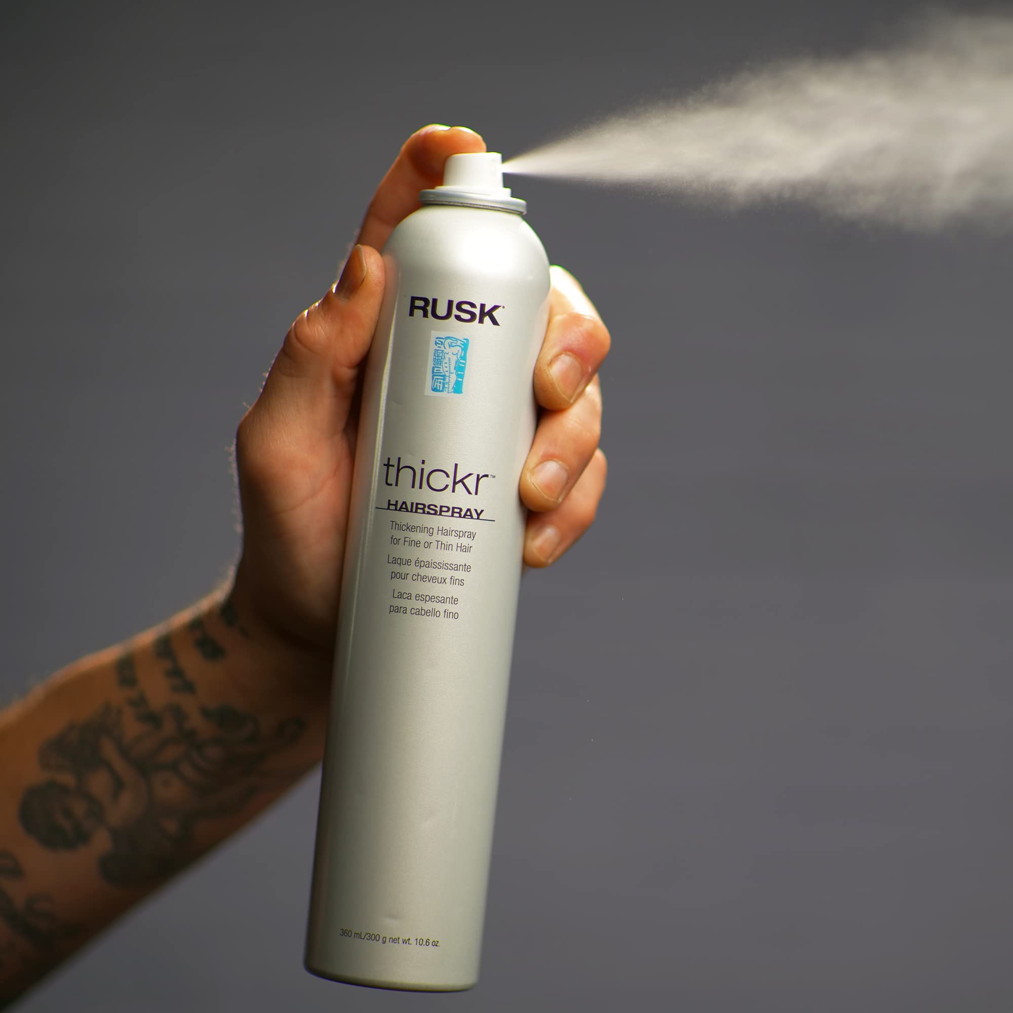 RUSK Designer Collection Thicker Thickening Hairspray