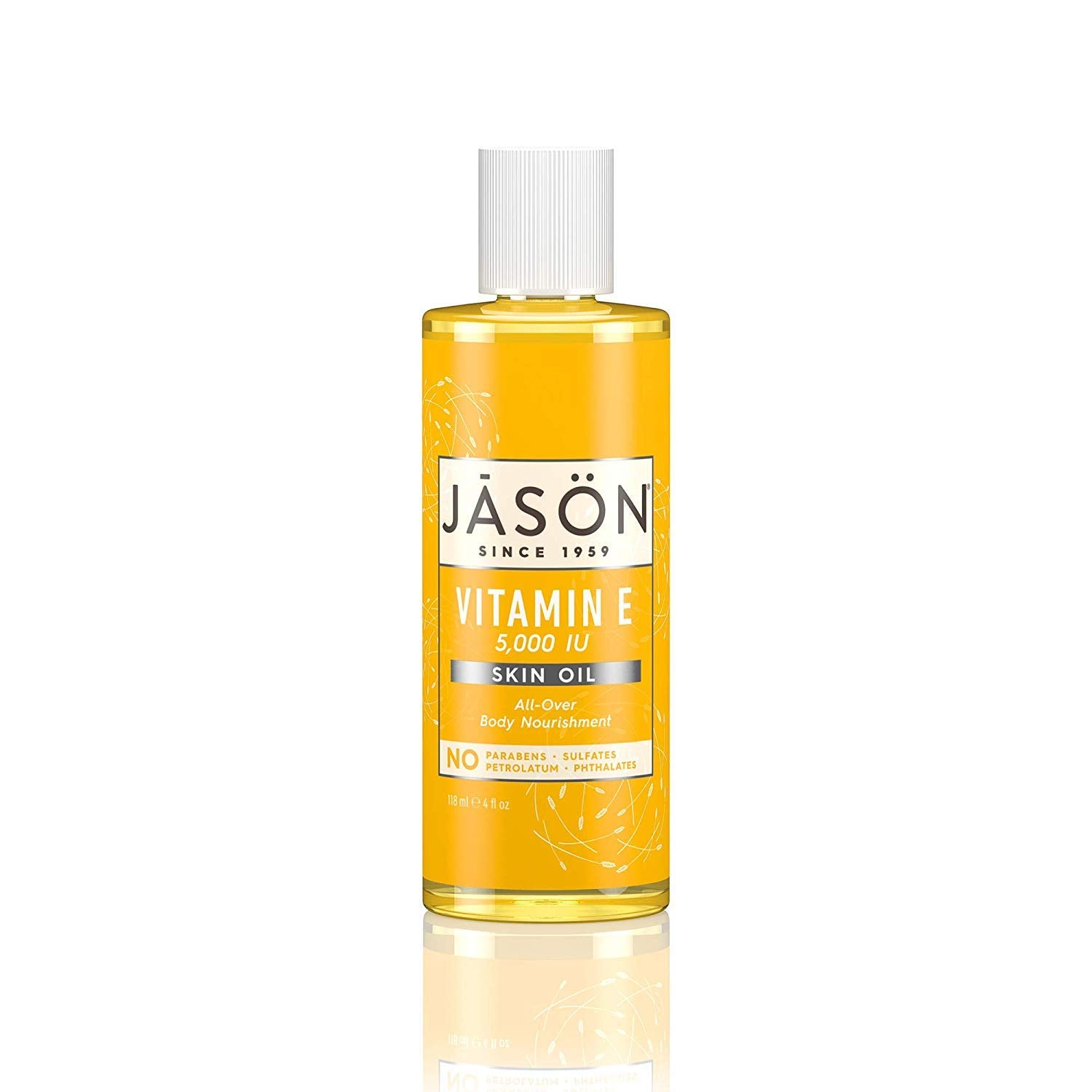JASON Vitamin E Oil 5,000 IU Pure Oil, 4 Ounce Bottles (Pack of 3)