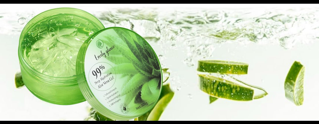 lovelyGlance 99% Deep Hydration Aloe Vera Gel