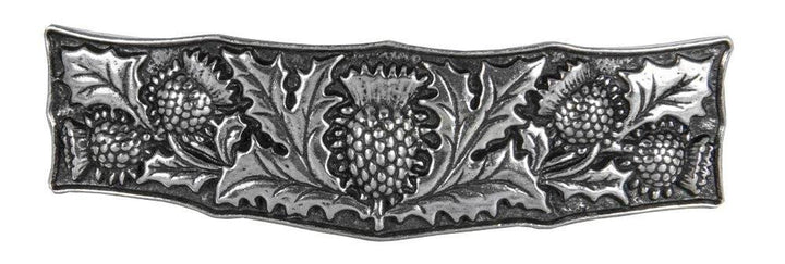 Hair Clip | Barrette | Thistle | Handmade in the USA by Oberon Design
