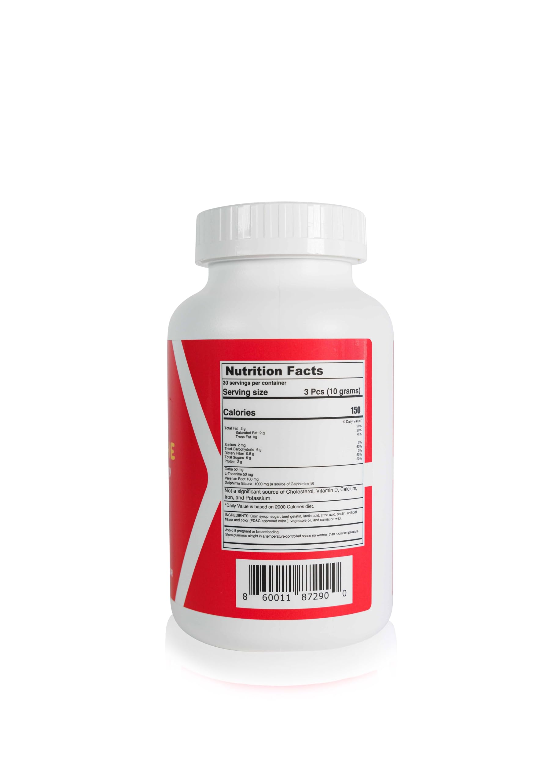 Neuro Soothe, Support for Neurodiversity and Mental Health, Helps with Brain Wellness and Natural Calm, Blue Rasberry and Cherry Flavor 90 Gummies, 30 Day Supply