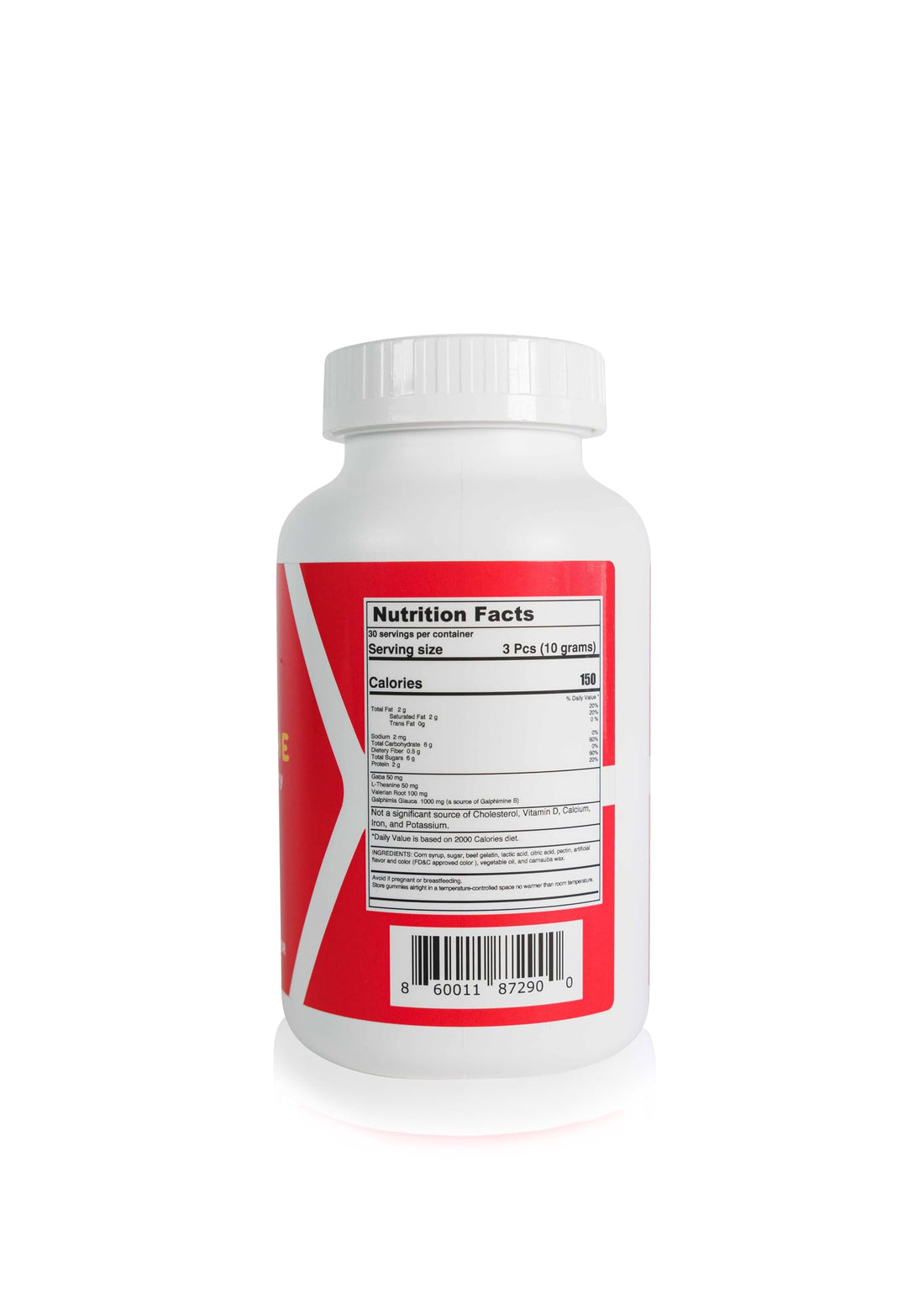 Neuro Soothe, Support for Neurodiversity and Mental Health, Helps with Brain Wellness and Natural Calm, Blue Rasberry and Cherry Flavor 90 Gummies, 30 Day Supply