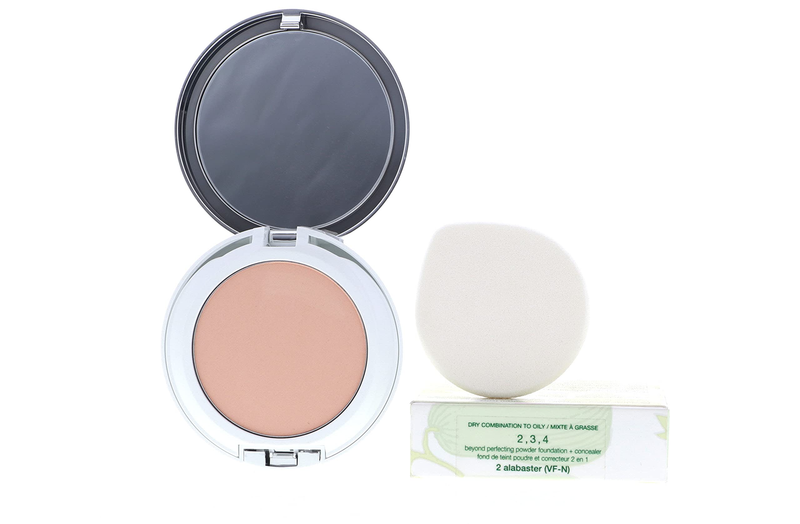 Beyond Perfecting Powder Foundation and Concealer by Clinique 02 Alabaster