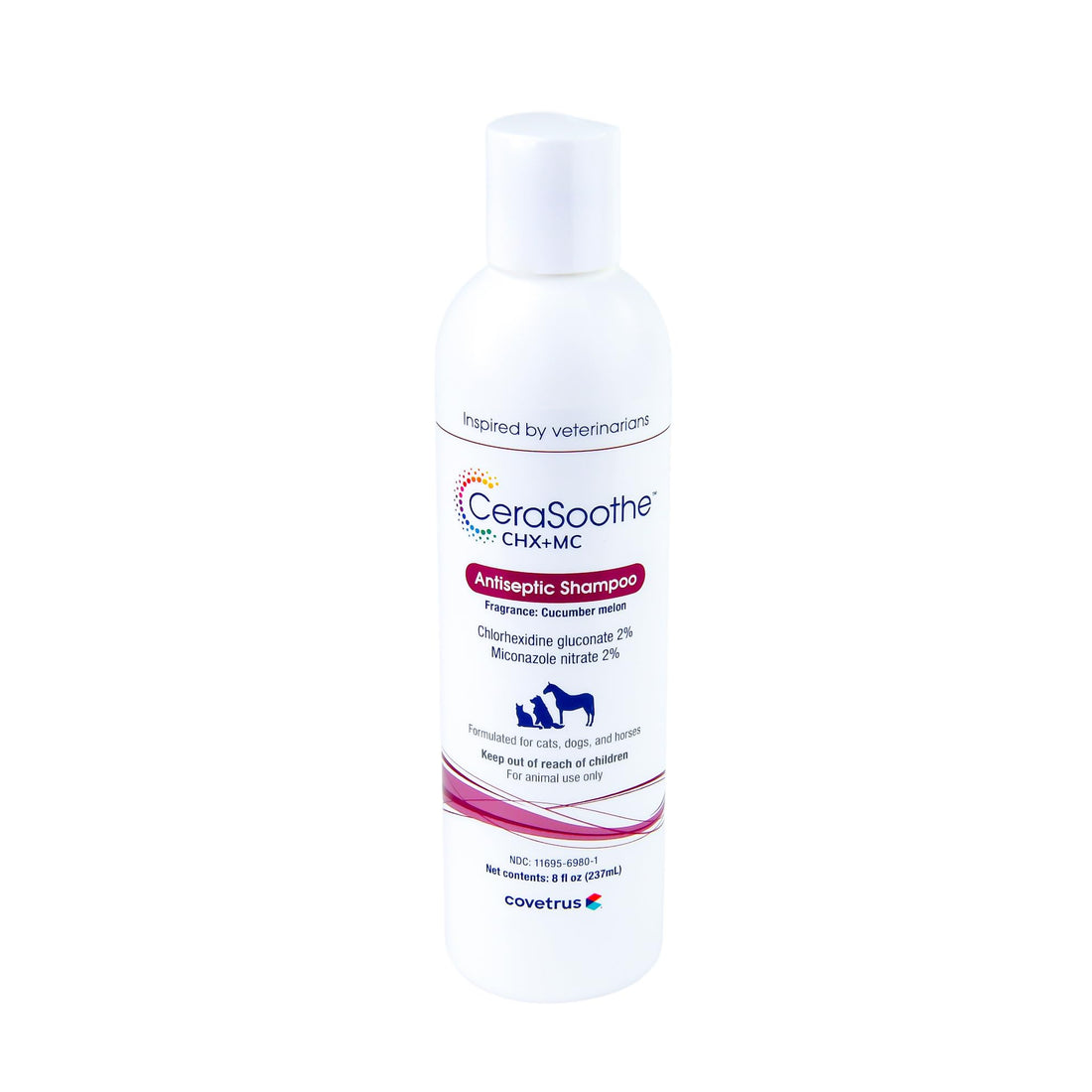 CeraSoothe® CHX+MC Antiseptic Shampoo 8oz
